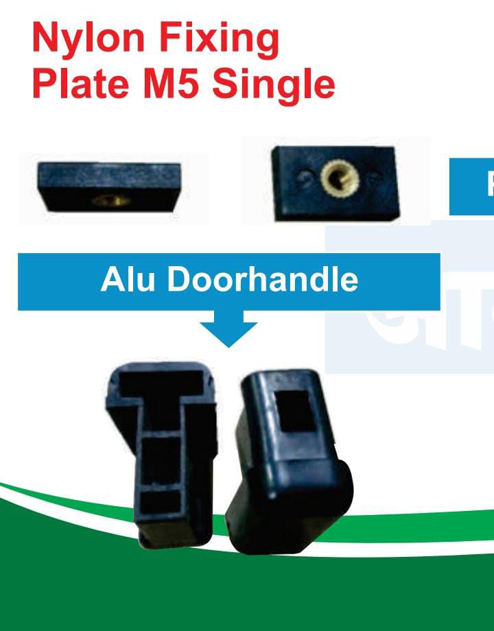 Nylon Fixing Plate M5 Single